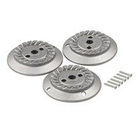 KIT CAPPELLO BRUCIATORE CON VITI PER 3 BRUCIATORI