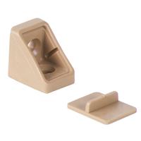 FISSAMOBILE ANGOLARE 2 FORI CON COPRIVITI AVORIO CF.PZ: 50