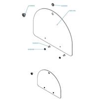 KIT COPERCHIO NERO SERIE PI8203