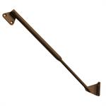 BRACCETTO TELESCOPICO PER ANTINE MM.200 BRONZATO CF.PZ: 10