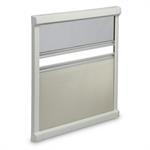 DB1R OSCURANTE E ZANZARIERA A CASSETTA 980X530 BIANCO CREMA