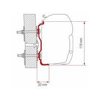 ADAPTER F45/F70 HYMER >2016 400 CM.