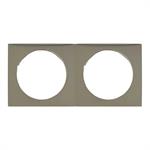 BMAC2 CORNICE BERKER 2 MODULI CROMO LUCIDO