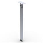 STAR 3 GAMBA PIEGHEVOLE ALLUMINIO/ACCIAIO 60X32MM. H.720MM.