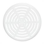 AREATORE CIRCOLARE BIANCO DA INCASSO DIAM.60MM CF.PZ: 50