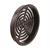 AREATORE CIRCOLARE MARRONE DA INCASSO DIAM.60MM CF.PZ: 50
