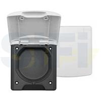 MODULO VUOTO GRIGIO SPESSORE 4,5 MM CON CHIUSURA MAGNETICA