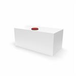 SERBATOIO  80X35X40 CM. LT.106 BIANCO