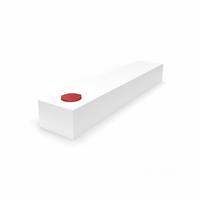 SERBATOIO  26X17X130 CM. LT.49,2 BIANCO