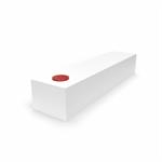 SERBATOIO  31X23X129 CM. LT.86,4 BIANCO