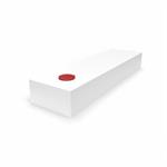 SERBATOIO  39X21X130 CM. LT.86* BIANCO