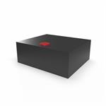 SERBATOIO  75X28X65 CM. LT.40,2 NERO