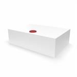 SERBATOIO  95X28X65 CM. LT.152,4 BIANCO