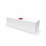 SERBATOIO  100X28X30 CM. LT.68,4 BIANCO