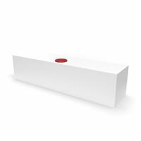 SERBATOIO  120X28X30 CM. LT.100* BIANCO