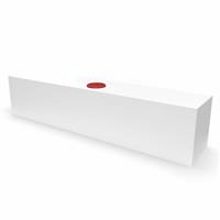 SERBATOIO  140X28X30 CM. LT.102,4 BIANCO