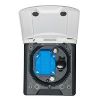 PRESA MULTIFUNZIONE 12V/2 SAT/1 SCHUKO BIANCA