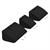 KIT ROOF RAIL D COVER RIGHT - DEEP BLACK