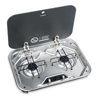 PI8022 PIANO COTTURA 2 FUOCHI CON COPERCHIO