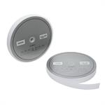 VELCRO H 3,0 CM BIANCO FEMMINA CON BIADESIVO CF.MT: 25