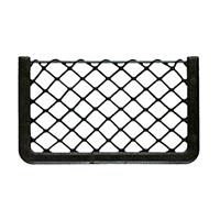 RETE PORTAOGGETTI NERA CON CORNICE IN ABS 302X180 MM.