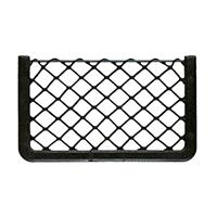 RETE PORTAOGGETTI NERA CON CORNICE IN ABS 415X210 MM.