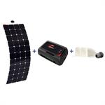 KIT SOLARFLEX SFS 155W + SC320M + PG + PASSATETTO