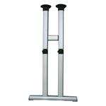 ASTRO 4 GAMBA ALLUMINIO DOPPIA PIEDE A T 40X32MM. H.720 MM.