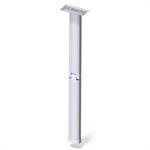 STAR 7 GAMBA PIEGH. SNODO CENTR. ALLUMINIO 60X32MM. H.720MM.