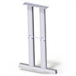 STAR 2 GAMBA PIEGH.DOPPIA SNODO CENT.PIEDE T 60X32MM.H.720MM