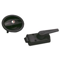 SERRATURA PER PORTA UNIVER. DX NERA CON ROTORE E CHIAVI