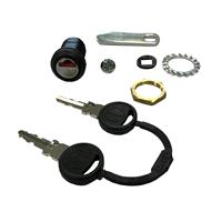 SERRATURA IN PLASTICA MOVIMENTO 90° CON ROTORE E CHIAVI