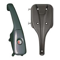 SERRATURA BASIC NERA APERTURA SX CON ROTORE E COPPIA CHIAVI