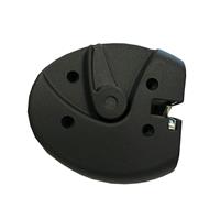 PARTE INTERNA NERA 1075SX2055PI SERRATURA PRO TEK