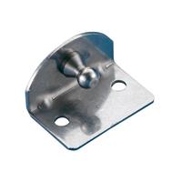COPPIA SUPPORTI LAT.(F) INOX PER MOLLE A GAS