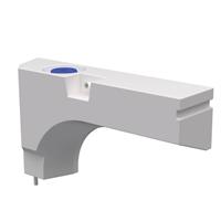 SERBATOIO 112L DX 125,3X29X77 CM BIANCO CON BOCCHETTONE