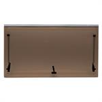 FINESTRA INTEGRALE MM.500X350 MARRONE