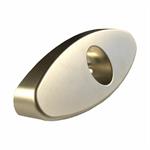 ROSETTA OVALE DIAM.19MM. NICHEL PER PUSH-LOCK