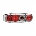 CARALUNA II CHROMIUM FANALE POSTERIORE SX CATAD.ROTONDO