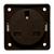 BMP22B/M PRESA BERKER 230V 10A INGLESE MARRONE