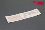 KIT TARGHETTA ADESIVA FIAMMA F65 S
