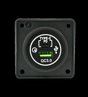 BMP2USBC/G PRESA DOPPIA USB-A (3A) + USB-C (3A) 12V