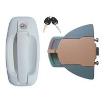 PROTEK-SERRATURA BIANCA PER PORTE CON PARTE INT.PRO TEK