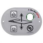 PANNELLO COMANDO SMART BED NERO CON ACS CON CHIAVE LIFTER 3