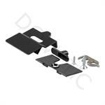 BLOCCO PORTA COMPLETO RAL7021 BLACK-GREY