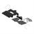 BLOCCO PORTA COMPLETO RAL7021 BLACK-GREY