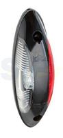 SPL 2016B/12V 1W LUCE NERA INGOMBRO LATERALE BIFACCIALE LED