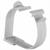 ÜR FASCETTA PER TUBO DIAM.60MM. GRIGIA CF.PZ.5 40241-01