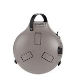 FORNELLO PORTATILE A GAS A 2 FUOCHI GRIGIO