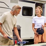 BORSA NERA PER FORNELLO CON TASCA